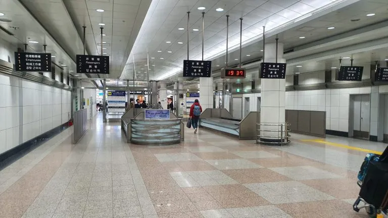 成田空港着の写真
