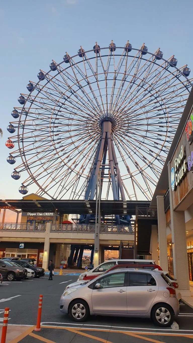 マリノアシティ福岡の観覧車の写真